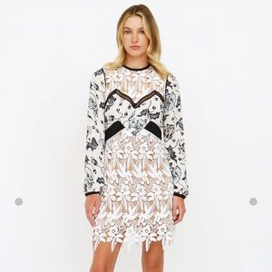 SELF PORTRAIT MINI DRESS